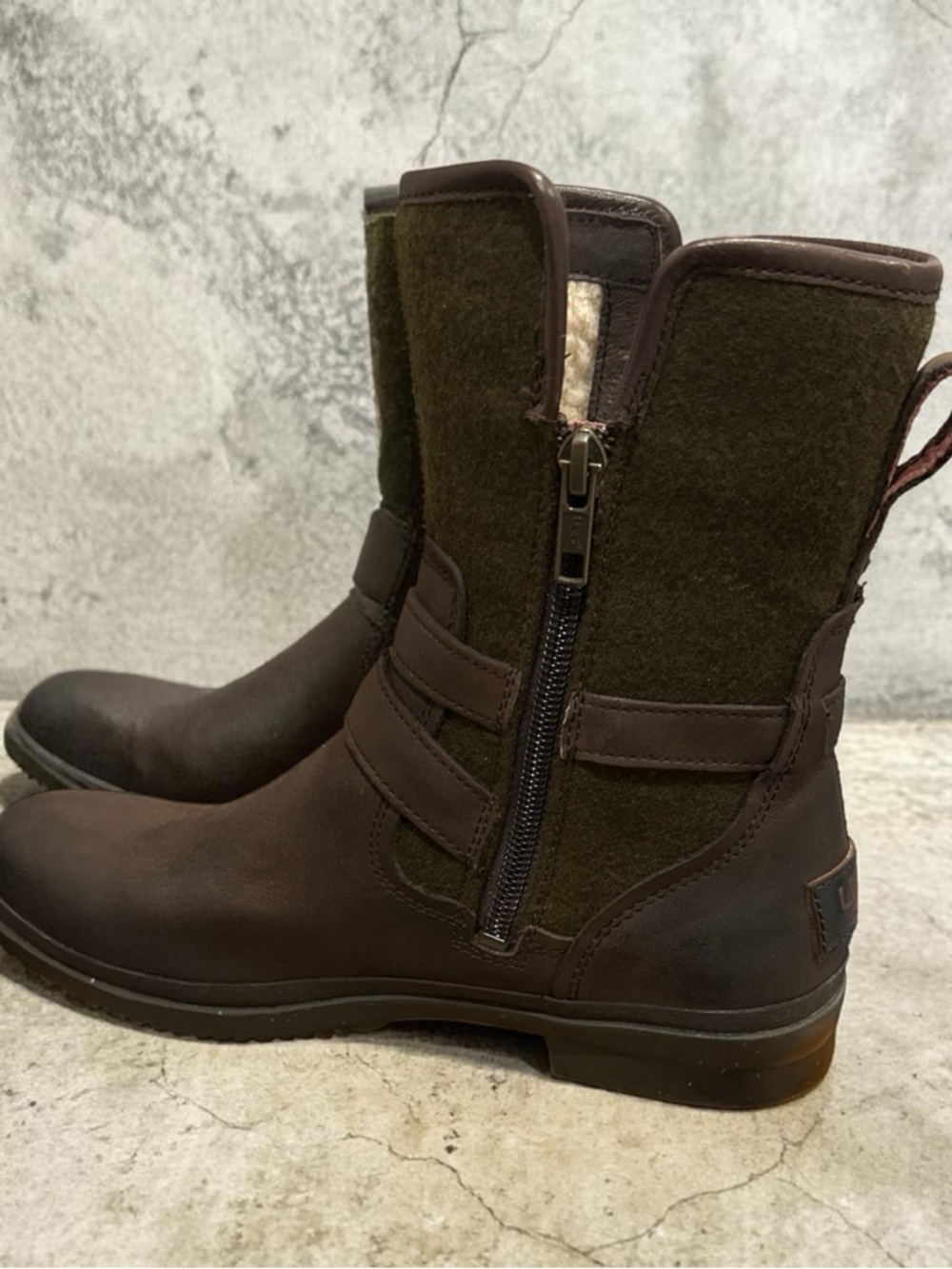 UGG Simmens Waterproof Leather Boot, - Picture 2 of 9